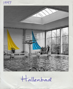 Schwimmerbecken des Hallenbad Waldhof-Ost